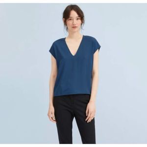 Everlane The Japanese GoWeave V-Neck Top